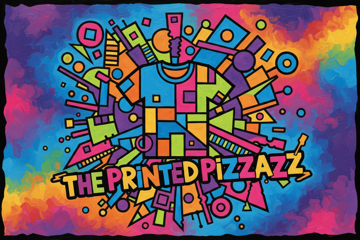 The Printed Pizzazz Colorful Picasso Logo
